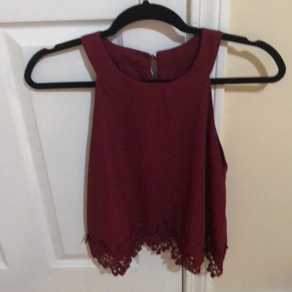 Maroon Tank Top - Picture 1 of 3
